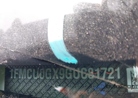 2016 Ford Escape Se from USA, damaged, VIN 1FMCU0GX9GUC81721